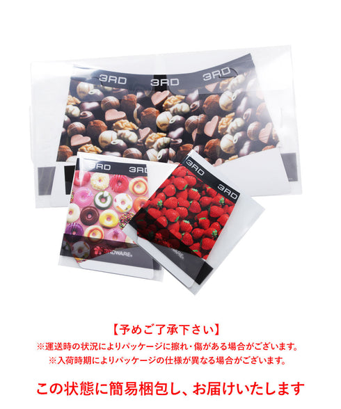 サードウェア 3RDWARE Doughnutsmix メンズ ローライズ ボクサーパンツ 【メール便】