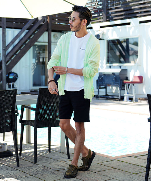 ライトグリーン MODEL : GO 180cm 66kg Lsize