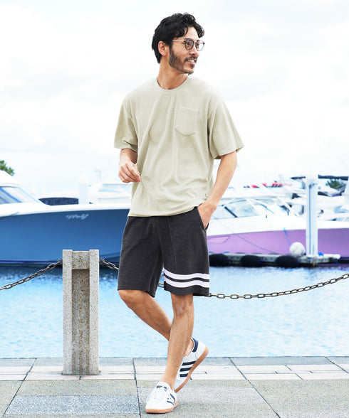 グレージュ MODEL : GO 180cm 66kg Lsize