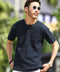 ワッフル ヘンリーネック TEE │ カットソー Tシャツ メンズ おしゃれ ティーシャツ 半袖 インナー サーマル生地 ワッフル トップス メンズファッション