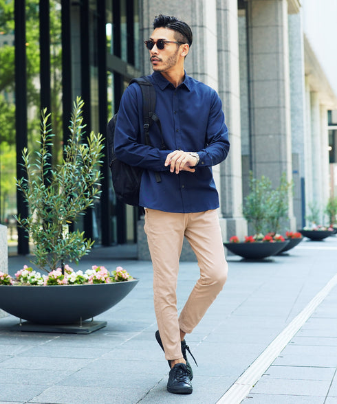 ベージュ MODEL : GO 180cm 66kg Lsize