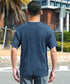 Bインディゴ(Vネック) MODEL : GO 180cm 66kg Lsize