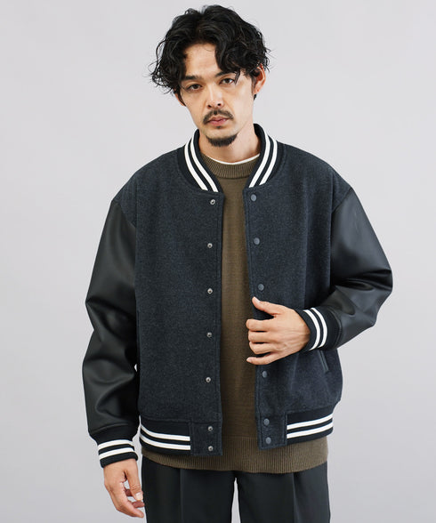 チャコールグレー MODEL : PEKEPON 175cm 60kg Lsize