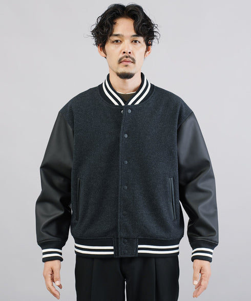 チャコールグレー MODEL : PEKEPON 175cm 60kg Lsize