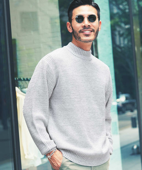 BミックスLグレー MODEL : GO 180cm 66kg Lsize