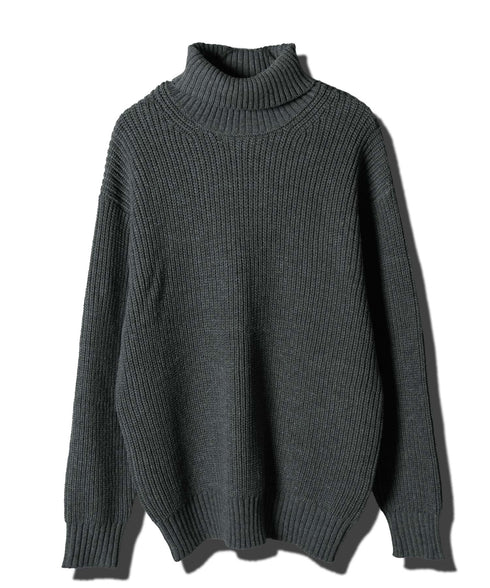 畦ニット(タートルネック) ニット セーター メンズ あぜ編み 総柄 秋服 冬服 ニットセーター メンズニット メンズセーター 厚手 冬 ボーダー 暖かい あったか 秋 秋冬 ハイネック タートルニット モック クルーネック