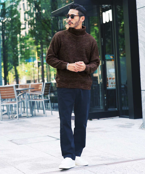 Cブラウン MODEL : GO 180cm 66kg Lsize