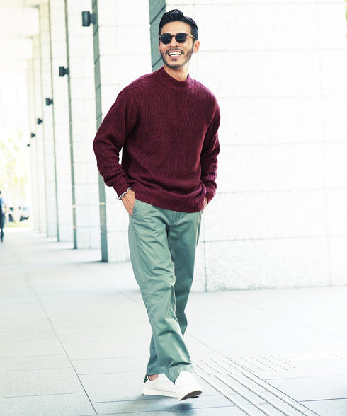 Bミックスワイン MODEL : GO 180cm 66kg Lsize