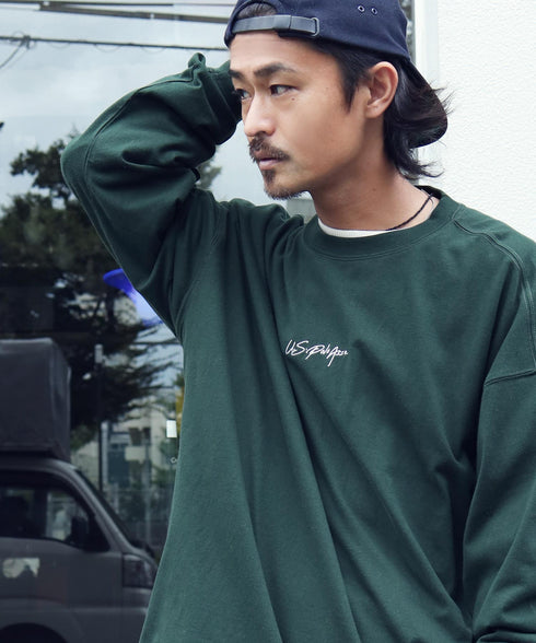 H171 着用サイズ:L ダークグリーンC