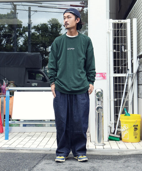 H171 着用サイズ:L ダークグリーンC