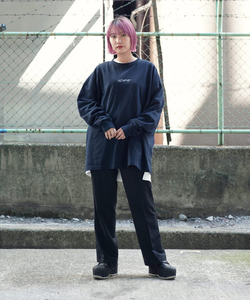 H161 着用サイズ:L ネイビーC