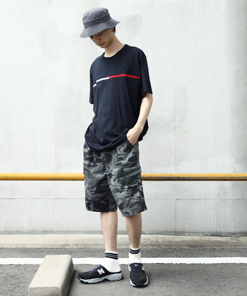 H180 / 着用サイズ:L Black Camo