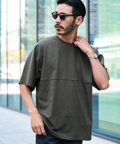 切り替えドルマンTシャツ