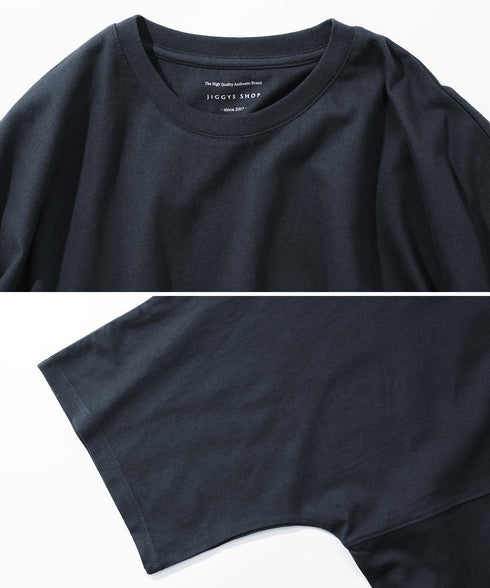 切り替えドルマンTシャツ