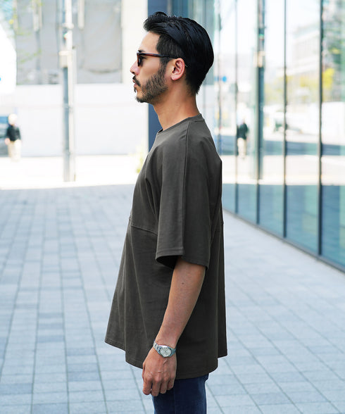 切り替えドルマンTシャツ