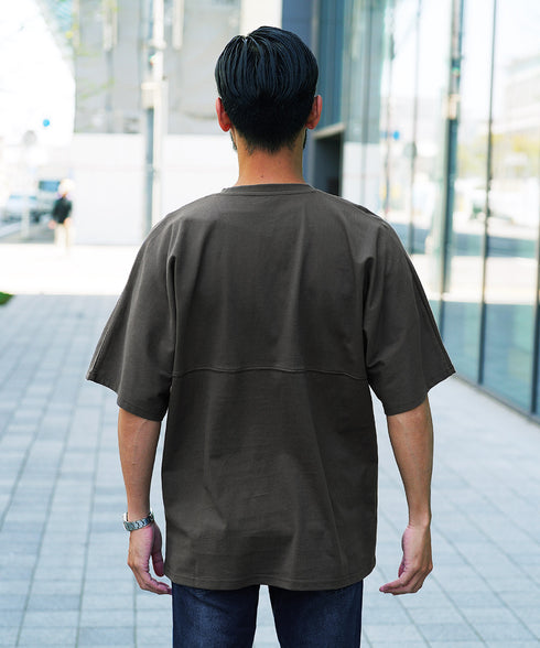 切り替えドルマンTシャツ