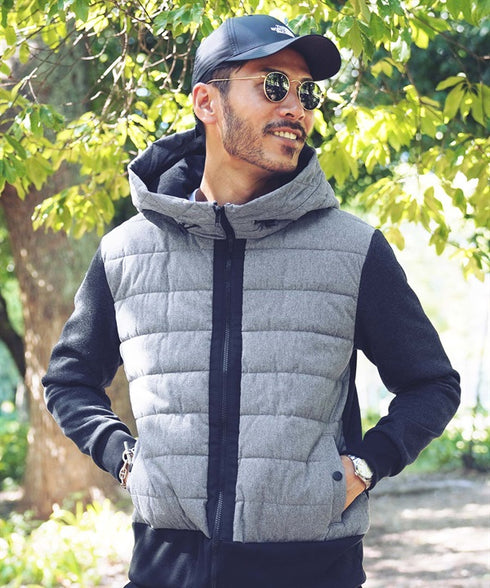 ミックスグレー MODEL : GO 180cm 66kg Lsize