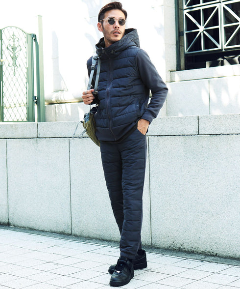 ネイビー MODEL : GO 180cm 66kg Lsize