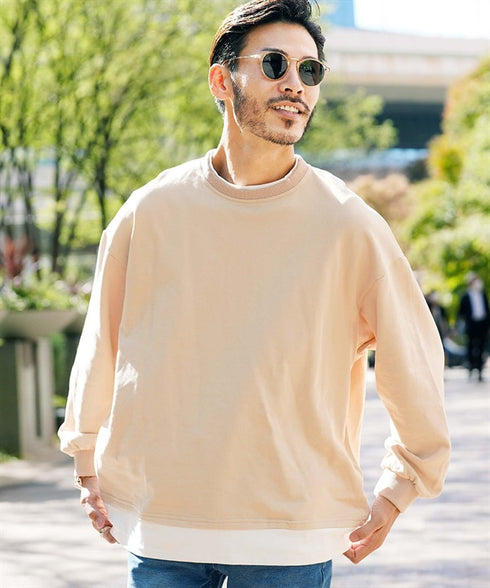 ベージュ MODEL : GO 180cm 66kg Lsize