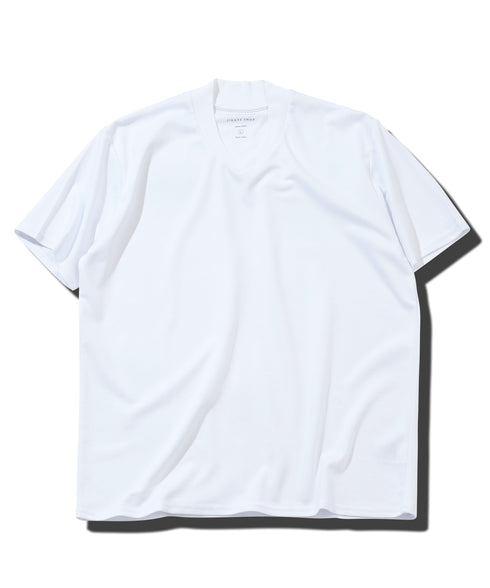ジャケット専用Tシャツ │接触冷感 ジャケット専用Tシャツ 半袖 Tシャツ メンズ 半袖Tシャツ ストレッチ 速乾 カットソー 無地 白Tシャツ