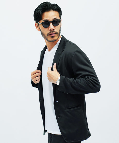 ジャケット専用Tシャツ │接触冷感 ジャケット専用Tシャツ 半袖 Tシャツ メンズ 半袖Tシャツ ストレッチ 速乾 カットソー 無地 白Tシャツ