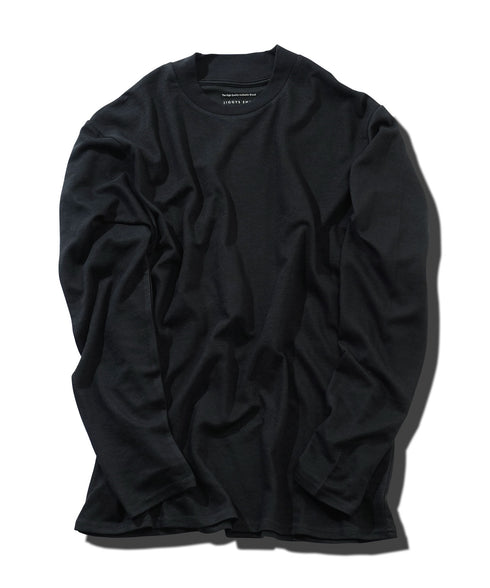 ジャケット 専用 ロンT | 速乾 長袖 Tシャツ メンズ 長袖Tシャツ ストレッチ 伸縮性 接触冷感 カットソー 無地 白Tシャツ