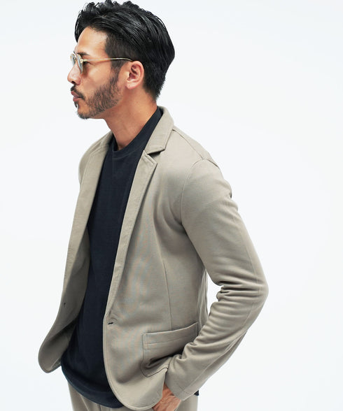 ジャケット 専用 ロンT | 速乾 長袖 Tシャツ メンズ 長袖Tシャツ ストレッチ 伸縮性 接触冷感 カットソー 無地 白Tシャツ