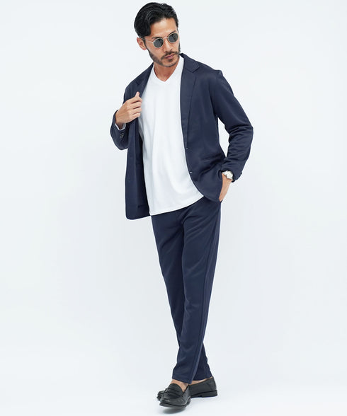 ジャケット 専用 ロンT | 速乾 長袖 Tシャツ メンズ 長袖Tシャツ ストレッチ 伸縮性 接触冷感 カットソー 無地 白Tシャツ