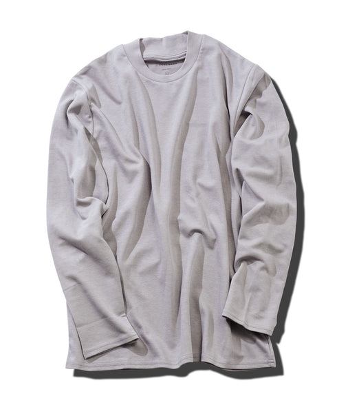 ジャケット 専用 ロンT | 速乾 長袖 Tシャツ メンズ 長袖Tシャツ ストレッチ 伸縮性 接触冷感 カットソー 無地 白Tシャツ