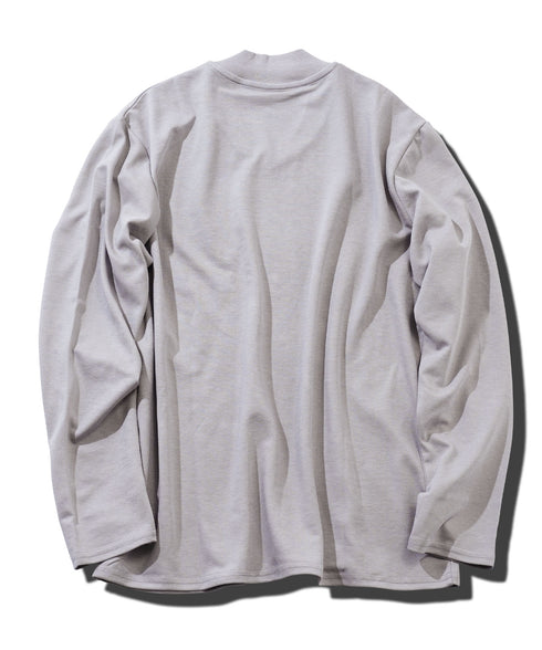 ジャケット 専用 ロンT | 速乾 長袖 Tシャツ メンズ 長袖Tシャツ ストレッチ 伸縮性 接触冷感 カットソー 無地 白Tシャツ