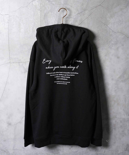 裏毛プリントパーカー | メンズ プルオーバーパーカー プルパーカー フーディ ロゴプリント スウェット 長袖 秋冬 秋服 冬服 カジュアル ユニセックス JIGGYSSHOP