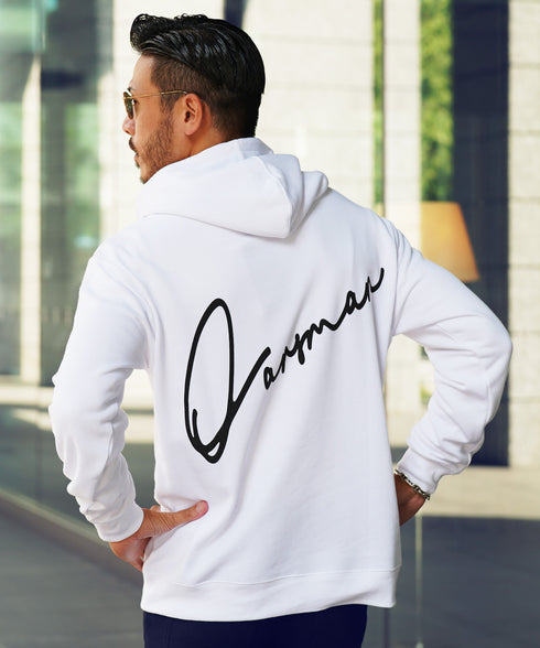 裏毛プリントパーカー | メンズ プルオーバーパーカー プルパーカー フーディ ロゴプリント スウェット 長袖 秋冬 秋服 冬服 カジュアル ユニセックス JIGGYSSHOP