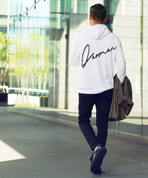 裏毛プリントパーカー | メンズ プルオーバーパーカー プルパーカー フーディ ロゴプリント スウェット 長袖 秋冬 秋服 冬服 カジュアル ユニセックス JIGGYSSHOP