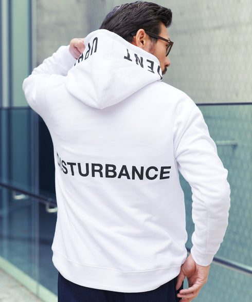 裏毛プリントパーカー | メンズ プルオーバーパーカー プルパーカー フーディ ロゴプリント スウェット 長袖 秋冬 秋服 冬服 カジュアル ユニセックス JIGGYSSHOP