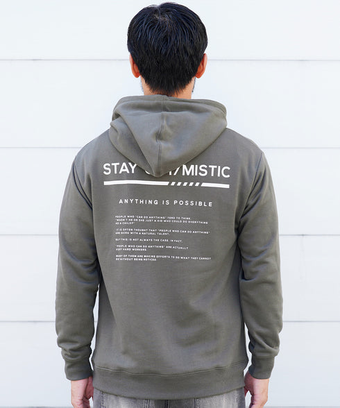 裏毛プリントパーカー | メンズ プルオーバーパーカー プルパーカー フーディ ロゴプリント スウェット 長袖 秋冬 秋服 冬服 カジュアル ユニセックス JIGGYSSHOP