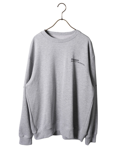 裏毛プリントトレーナー | スエット オーバーサイズ 20代 30代 40代 トップス ファッション オリジナル ブランド 白 黒 服 秋服 冬服 春服 秋 冬 裏毛 プリント 長袖