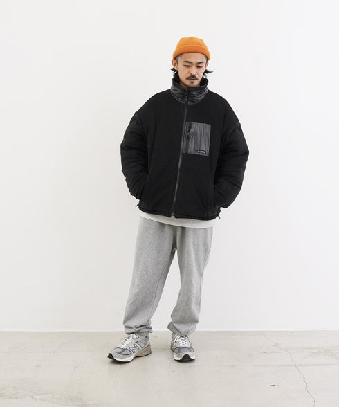 H171 着用サイズ:L ブラック×PUBK