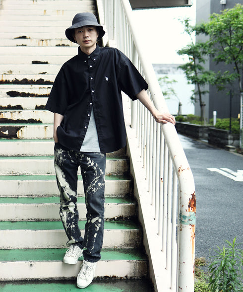 H180 / 着用サイズ:L ブラック