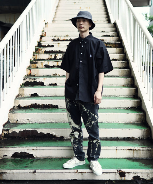 H180 / 着用サイズ:L ブラック