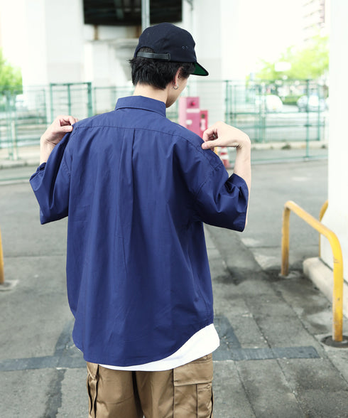 H180 / 着用サイズ:L ネイビー