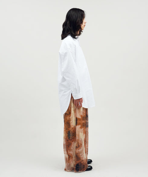 H182 / 着用サイズ: L ホワイト