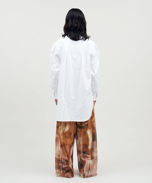 H182 / 着用サイズ: L ホワイト