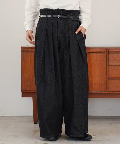 H180 / 着用サイズ: L*ブラック系その他(ブラックインディゴ)