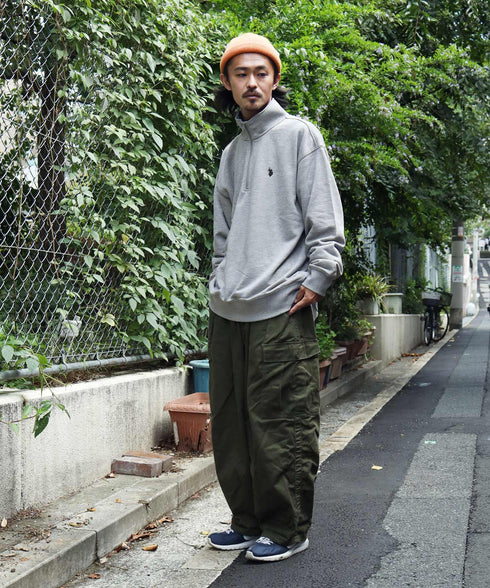 H171 / 着用サイズ: L 杢グレーA