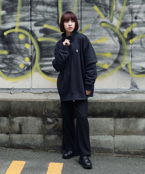 H163 / 着用サイズ: L ネイビーA