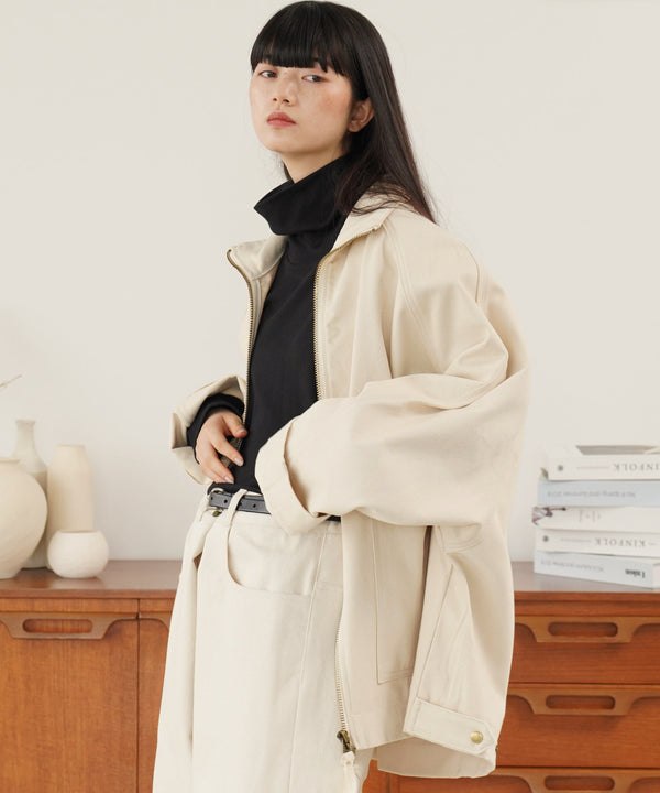 H165 / 着用サイズ: M アイボリー