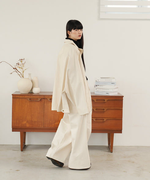 H165 / 着用サイズ: M アイボリー