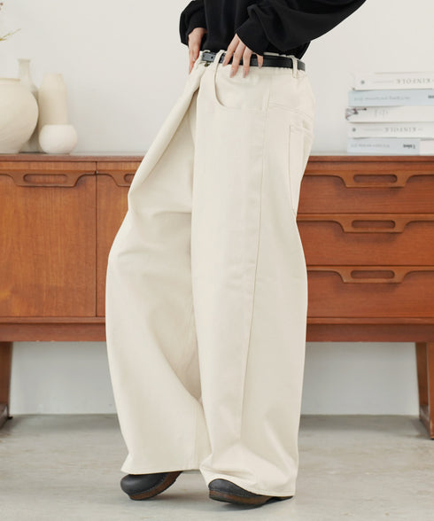 H165 / 着用サイズ: M アイボリー