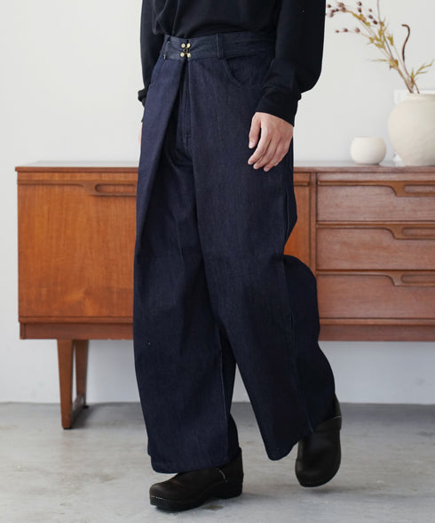 H180 / 着用サイズ: L インディゴブルー