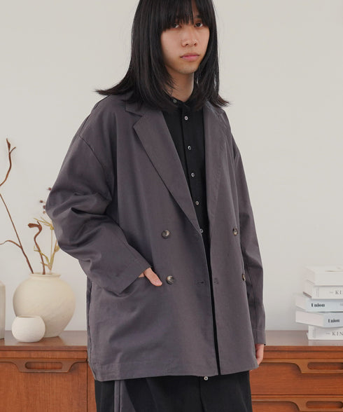 H180 / 着用サイズ: L チャコールグレー